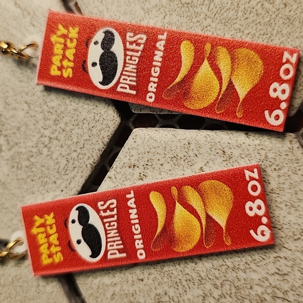 Pringles Party Stack Earrings - Picture 2 of 3